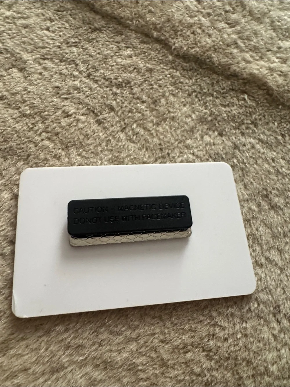 Name tag